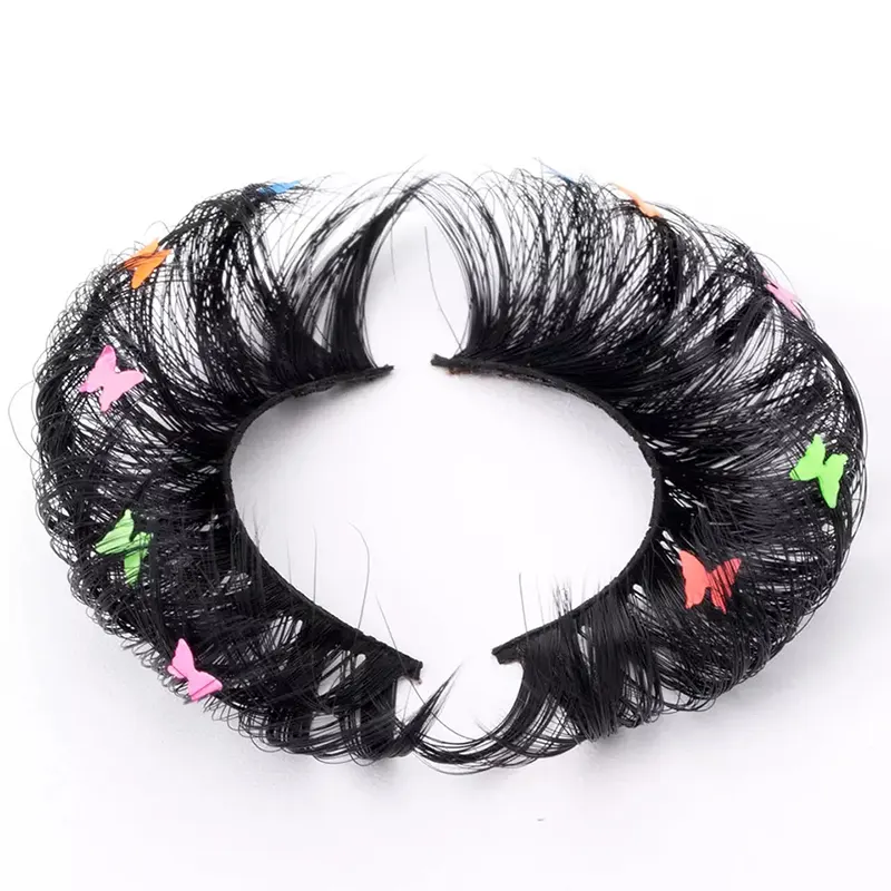 2022 Russian Volume Faux Mink Strip Lashes farget øyenvippe