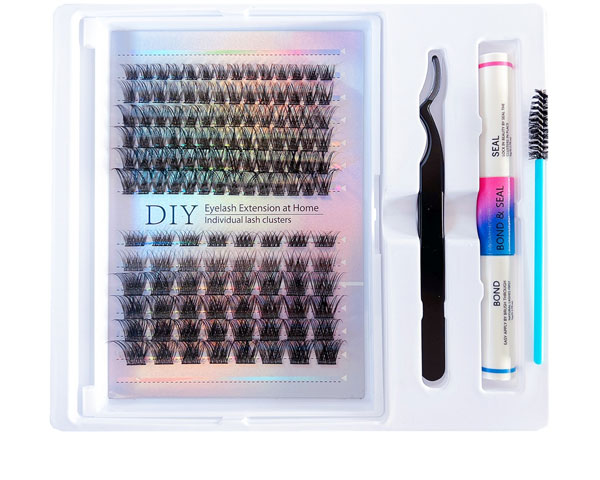 Beste Pingdu Sparkling Eyelash®-produkter for naturlig utseende gjør-det-selv-mink-vippeforlengelser
