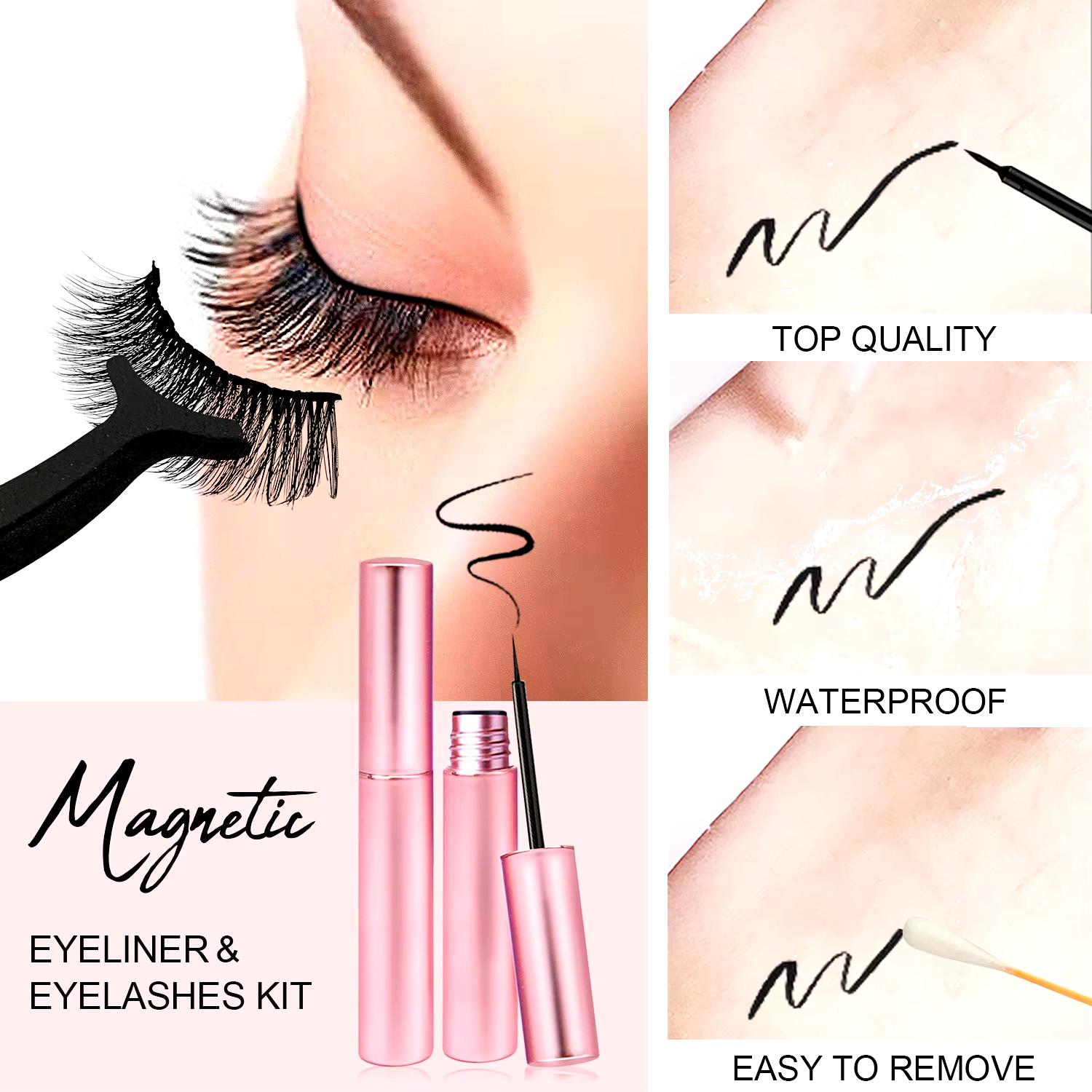 Alt du trenger å vite om magnetiske øyevipper i syntetisk silke med eyelinersett
