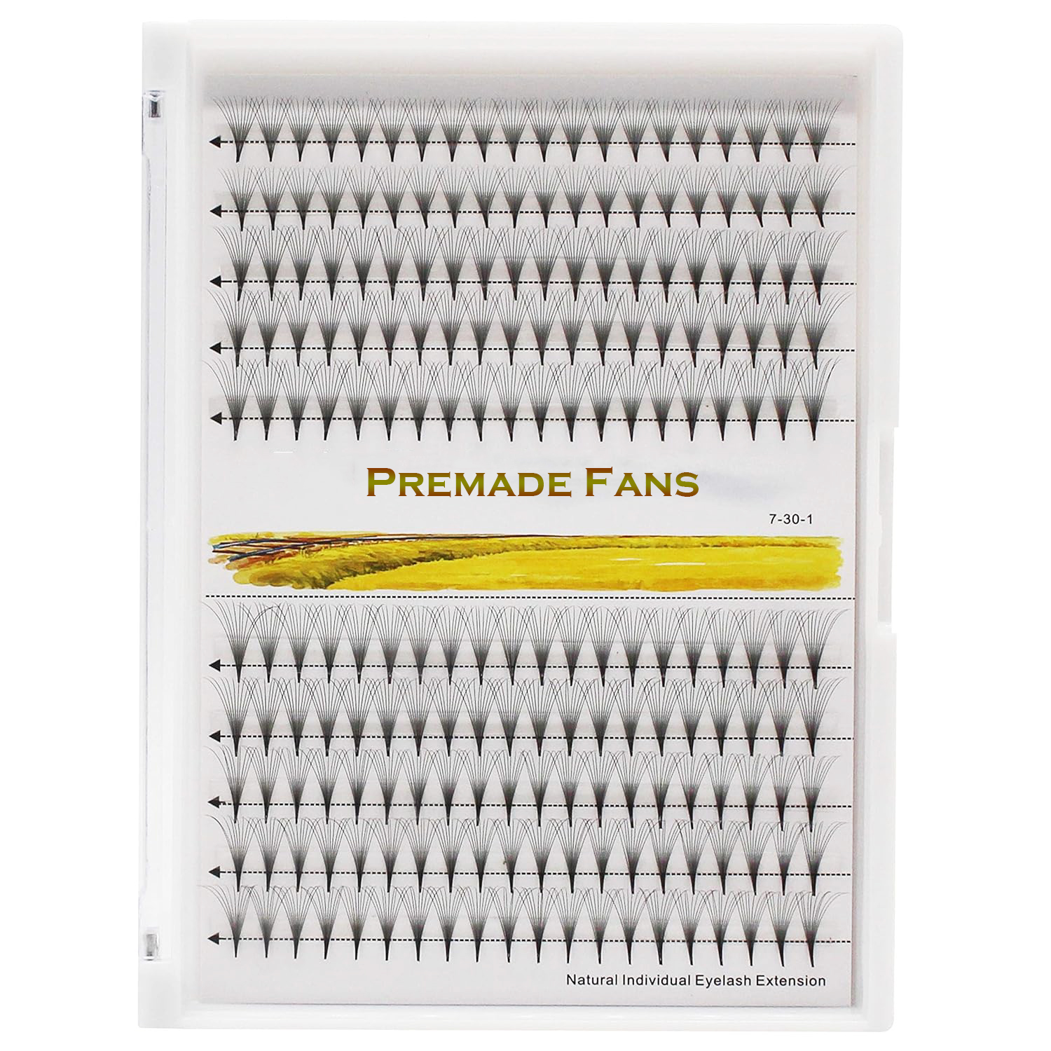Alt du trenger å vite om Premade Fans og Volume Premade Lash Extensions