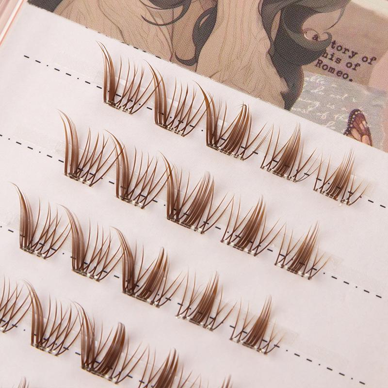 Avsløringer Stunning Eyelash Clusters: Uanstrengelig skjønnhet med pre-logget Fox Lash Styles