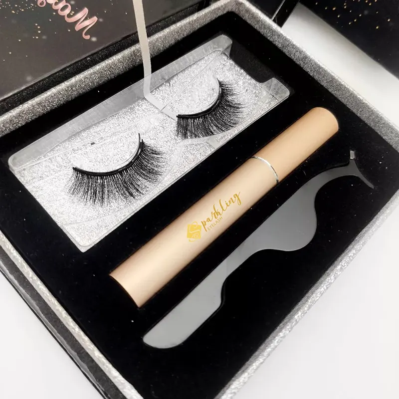 5 magneter Magnetiske øyevipper med eyeliner