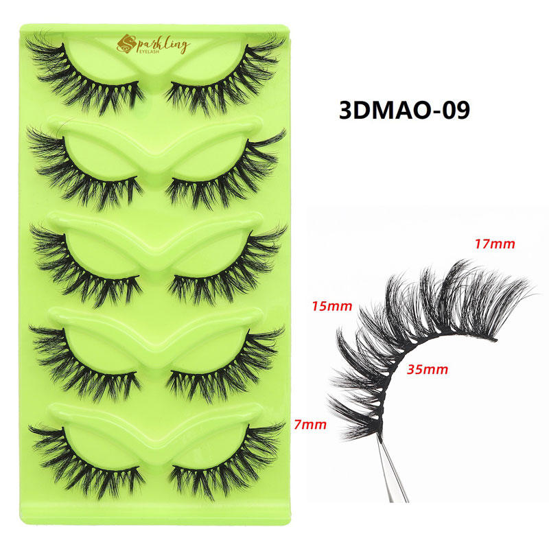 5 par Wispy Cat Eye Vipper