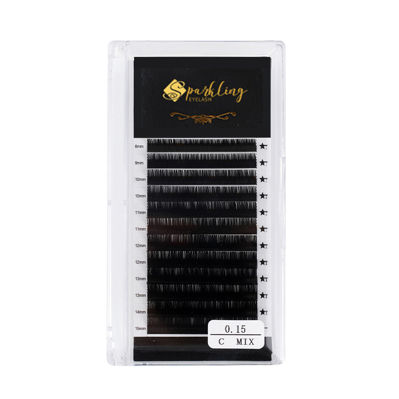 Blooming Volume Lash Extensions 0,05D Mix-8-15mm