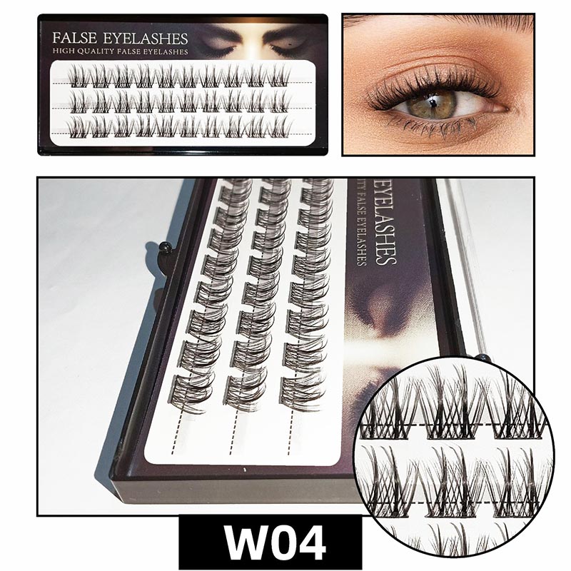 D Curl mix 8-16mm bred stilk individuelle vipper klynge