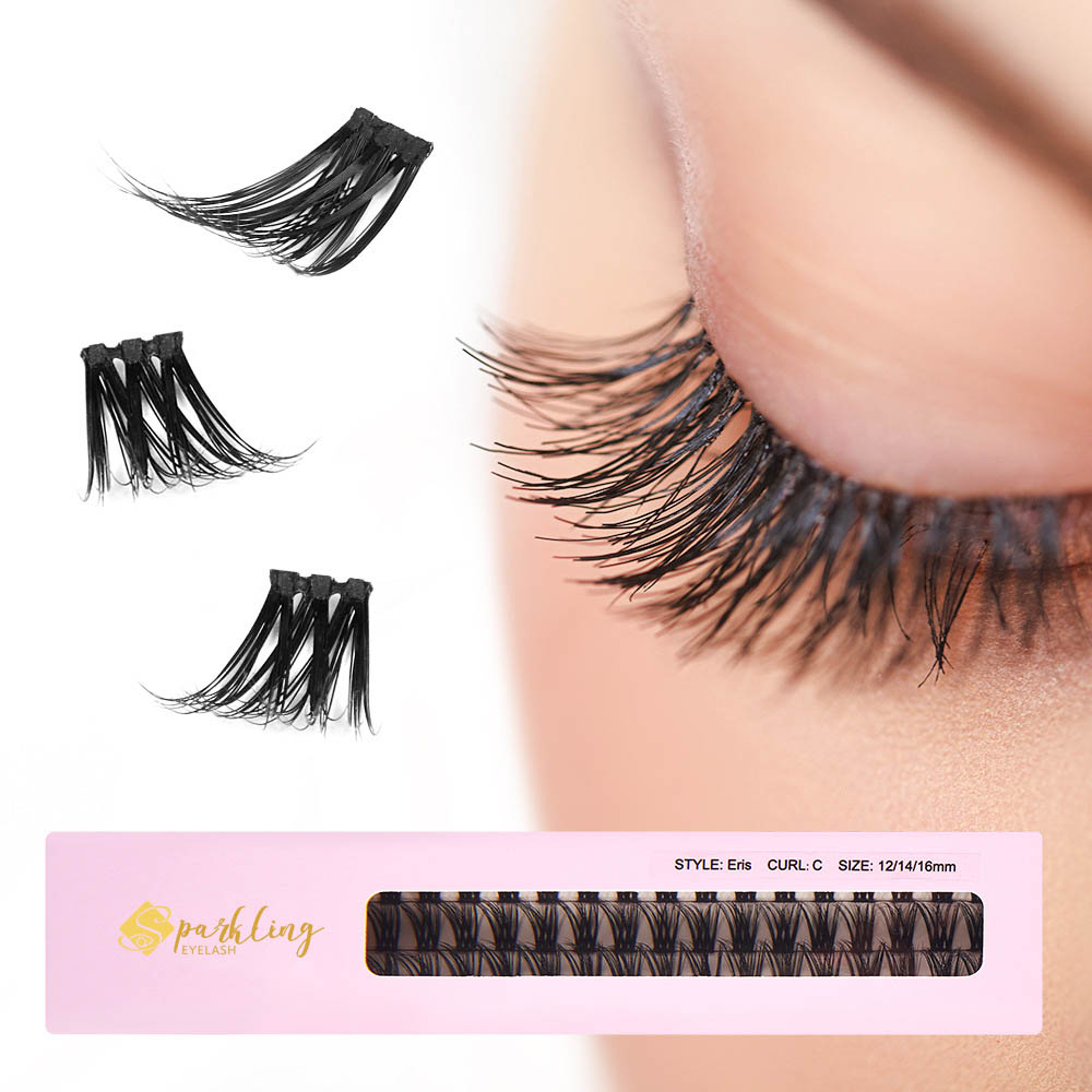 DIY Eyelash Extension D Curl Lange individuelle vipper
