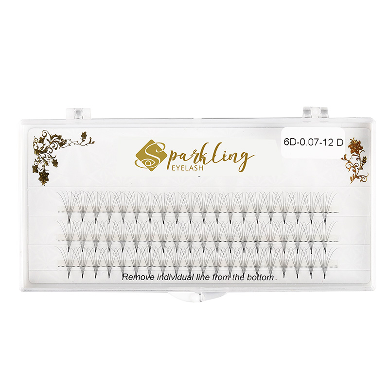 Premade Fans Russian Volume lash Extensions (5D-0.07D-Mix12-15)