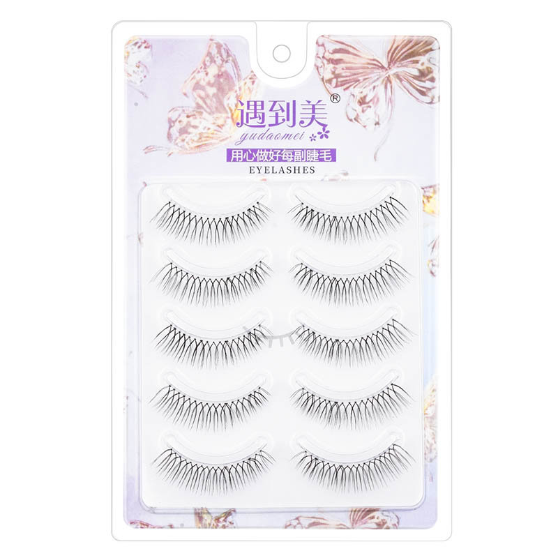 Privat etikett Eyelash 3D Fluffy Luxury Silk Eyelashes M028