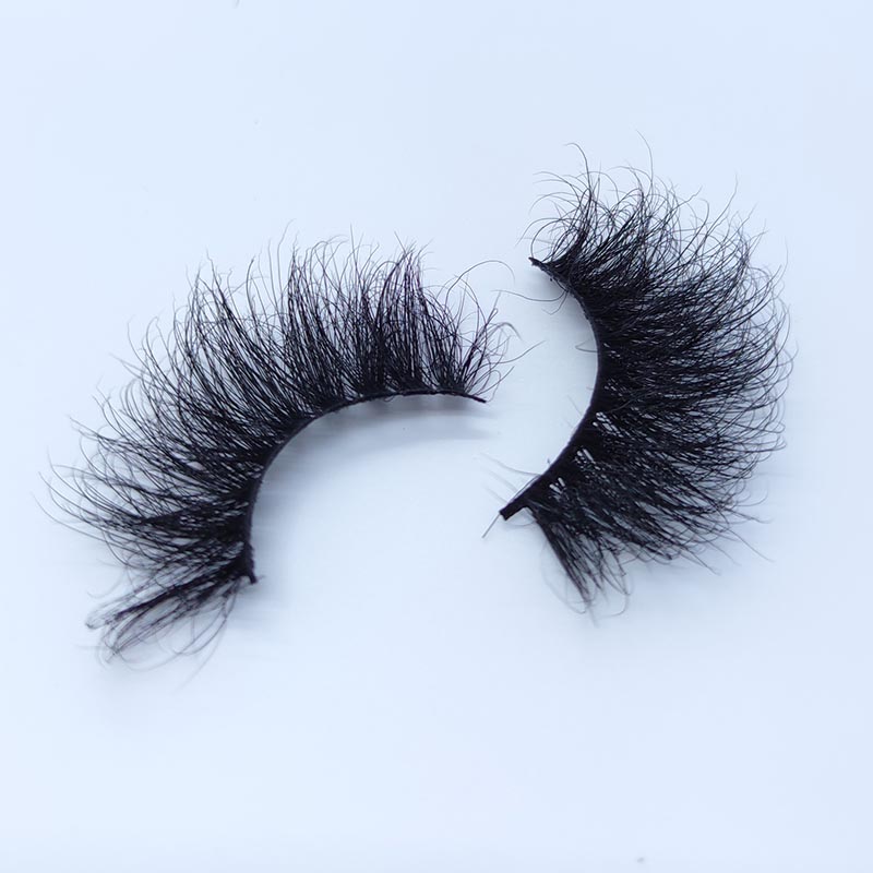 Rene mink øyevipper lilje Falske øyevipper Fluffy 8D Faux Lashes