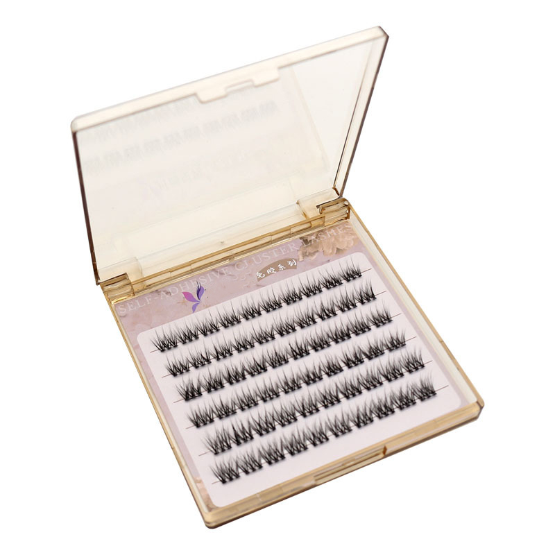 Selvlim øyenvippeforlengelser DIY Lash Clusters